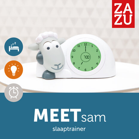 Slaaptrainer - wekker - nachtlamp - Zazu