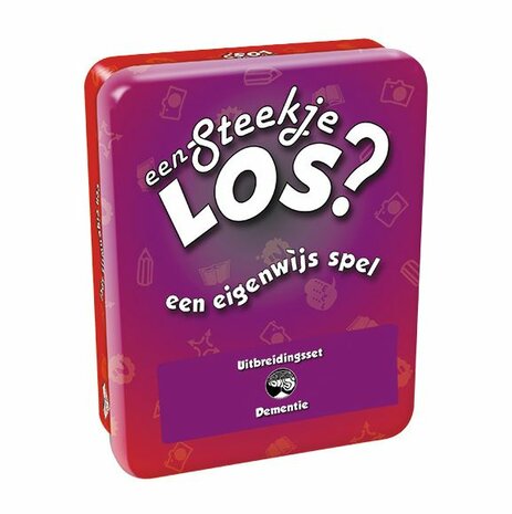 Bordspel - Een steekje los?  Uitbreidingsset dementie