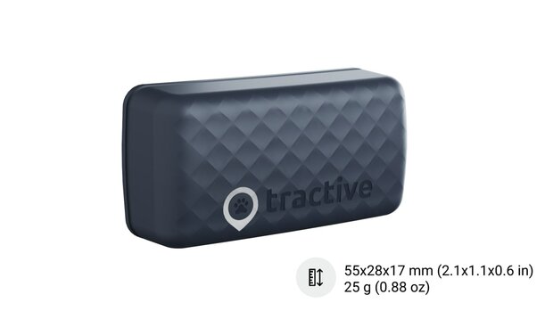Tractive - GPS tracker met bandje - blauw mini