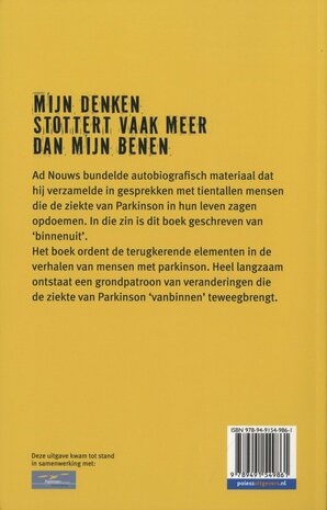 Mijn denken stottert vaak meer dan mijn benen