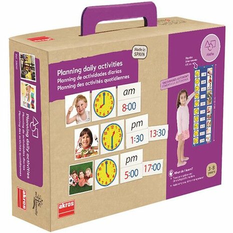 Dagplanner  |  activiteiten + tijden