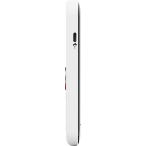 Senioren telefoon met GPS noodknop – Doro Leva X10 - zijkant
