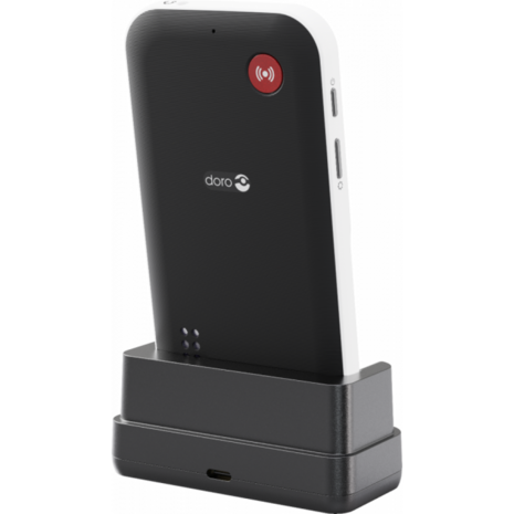Senioren telefoon met GPS noodknop – Doro Leva X10 - houder