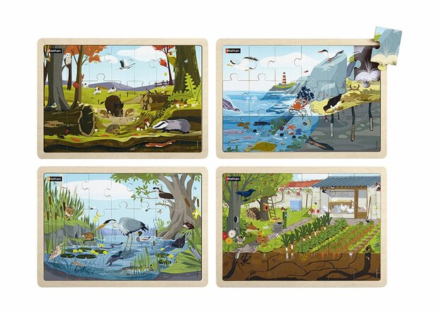 Houten-puzzels-met-18-tot-21-stukjes-natuur