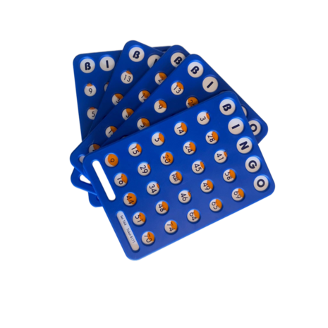verzicht van een set Bingo schuifkaarten voor ouderen en mensen met dementie