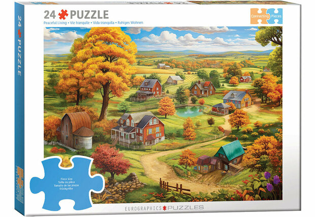 24XXL Legpuzzel Vreedzaaam Leven – Dementievriendelijke puzzel 2
