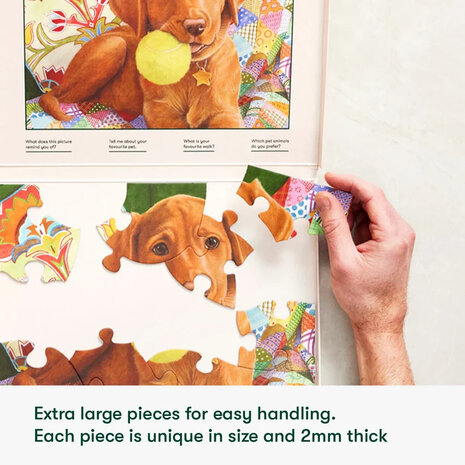 Puzzel - 13 XXL stukjes - Zomervogels dementievriendelijke Puzzel
