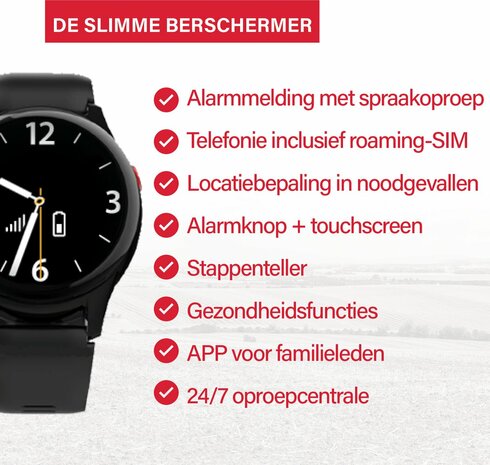 JAMES R9 Senioren Alarmhorloge  voordelen