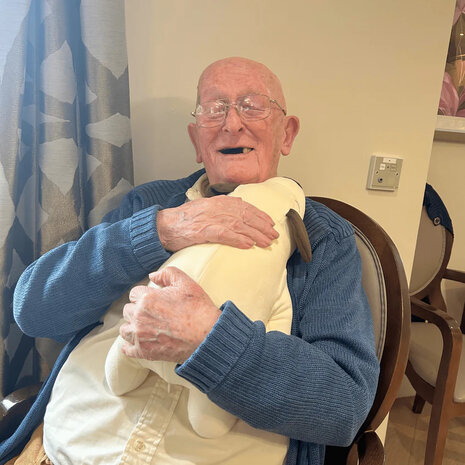 Knuffeldieren - Berty de Ademende Knuffelhond