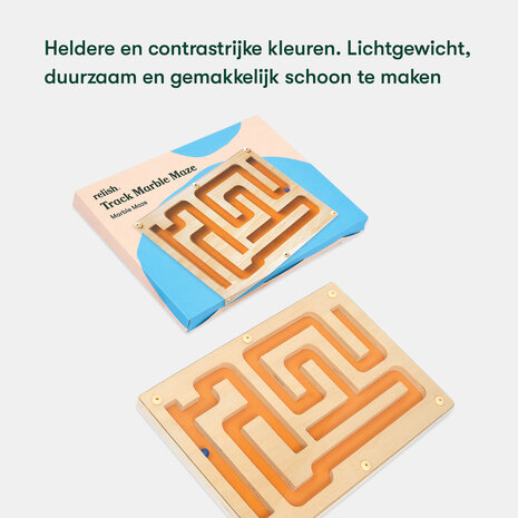 Knikkerdoolhof - geel