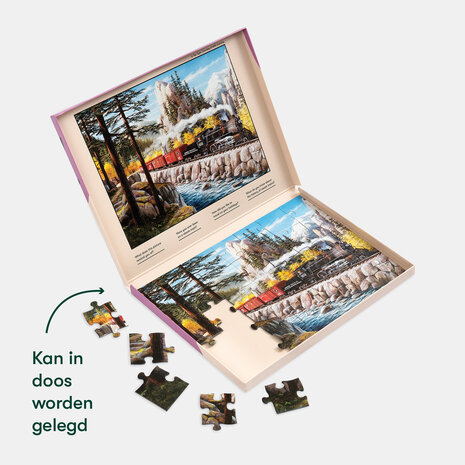 Puzzel - 35 XXL stukjes - Stoomtrein