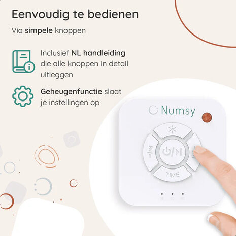 Slaaphulp met 21 natuurlijke geluiden