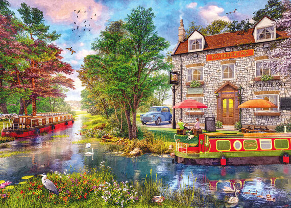 Puzzel - 100 XL stukjes - Riverside Inn