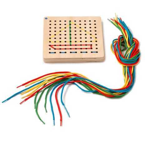 Kijk & Rijg Sensorisch Spel