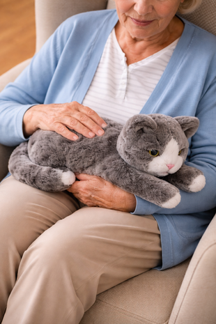 Verzwaarde Knuffel Kat