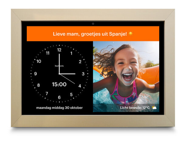 'DayClock Generations 10' - Kalenderklok | Contact en zorg op afstand