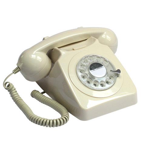 Seniorentelefoon - Nostalgisch - Klassiek jaren '70 ontwerp