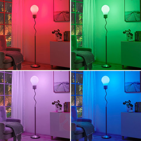 Snoezel lamp - Mena - met veranderende kleuren en afstandsbediening