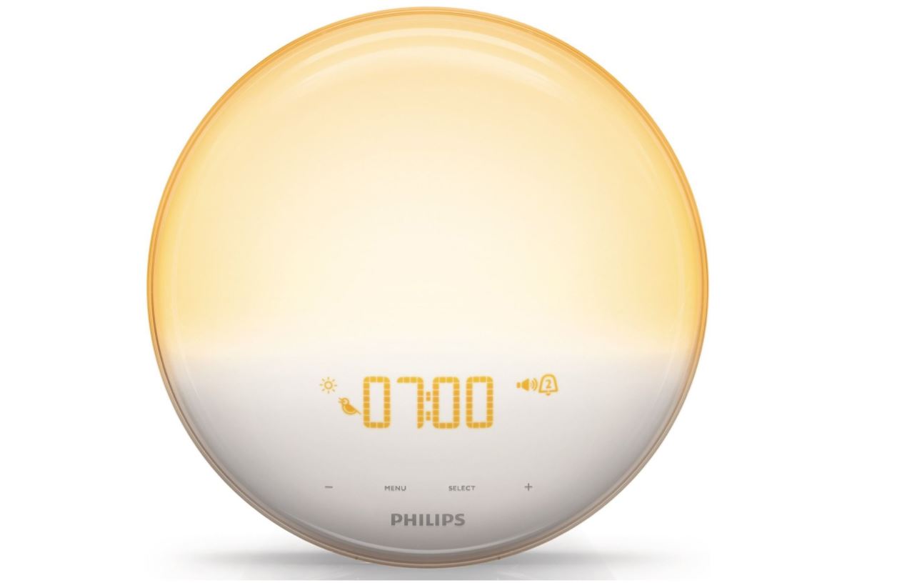 Daglichtwekker met Philips HF3532/01 - Wake-up light - Wit - Dé
