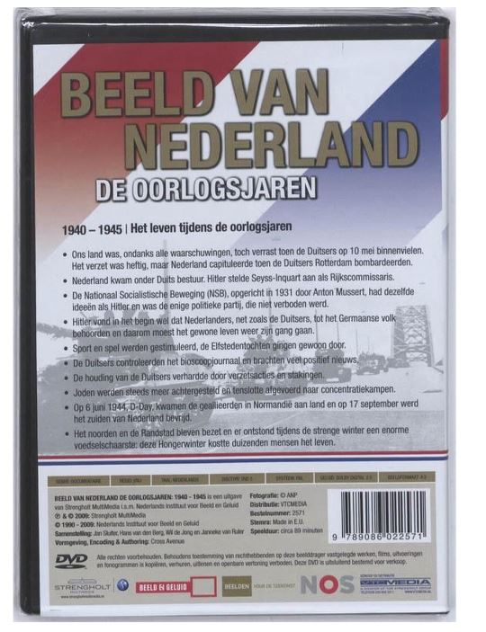 Aangepaste spreken Bloesem DVD - Beeld van Nederland - De Oorlogsjaren 40-45 - Dé Dementie-winkel.nl