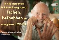 Hoera, je bent jarig. dr. Anneke van der Plaats over het belang van Dementie-winkel.nl Hoera, je bent jarig. dr. Anneke van der Plaats over het belang van Dementie-winkel.nl
