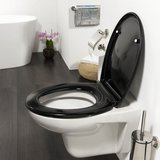Toiletbril - Goed zichtbaar - kleur zwart