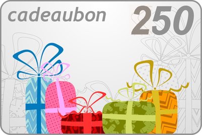 Cadeaubon 250 euro