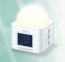 Daglichtwekker met 4 verschillende natuurgeluiden WL30