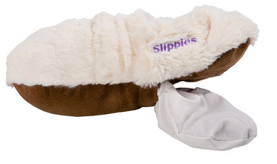 Slippies mt 36-40 creme plush