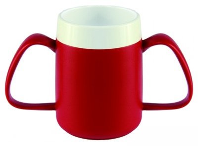 Conische ergobeker (2 handvatten) - Ornamin