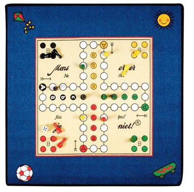 Ergernisspel - Ludo - speelkleed - XL [92x92cm]