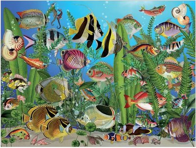 Puzzel - 275 XL stukjes - Aquarium