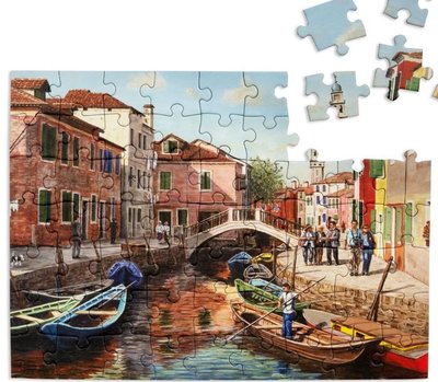 Puzzel - 63 XL stukjes - Burano eiland