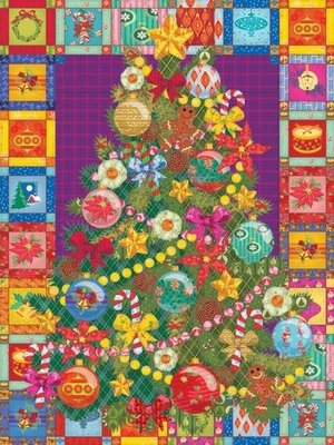 Puzzel - 275 XL stukjes - Kerstboom Quilt