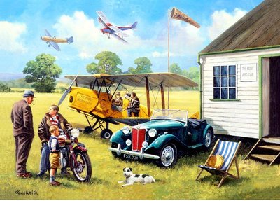 Puzzel - 100 XL stukjes - De vliegclub