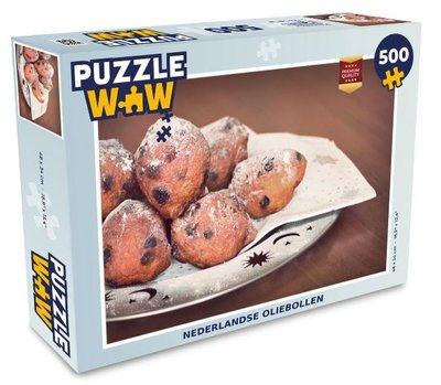 *Puzzel - 500 stukjes - Nederlandse keuken - Oliebollen