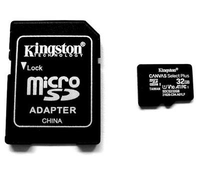 Wifi security camera | Kingston MicroSDHC kaart 32GB - Class 10 UHS-I