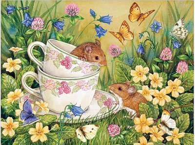 Puzzel - 275 XL stukjes - Thee voor twee
