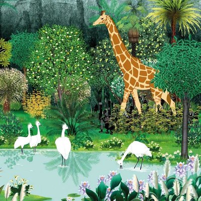 Puzzel - 24 XL stukjes - De Oase van Kirikou