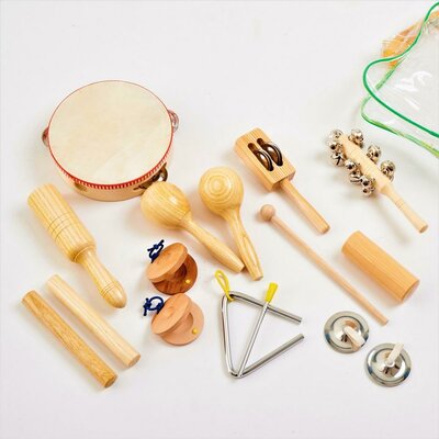 Muziekinstrument - Percussie set - 10 instrumenten