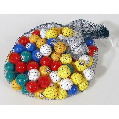 Bingoballen met venster - 22 mm