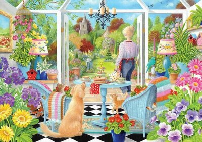 Puzzel - 100 XL stukjes - Zomertuin