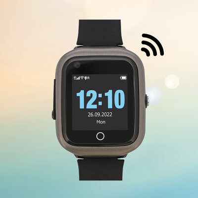 Wuzzi Alert 'Horloge Indi' - mobiel gps alarm voor binnen en buiten.