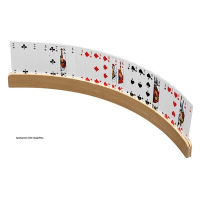 Speelkaartenhouder Hout - Groot  [50 cm]