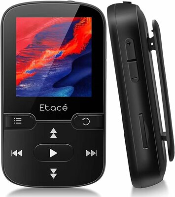 MP3 speler - Etacé - Bluetooth - 8GB Zwart