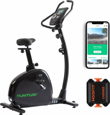 *Fietslabyrint Thuis App & Moofit Sensor | Fitness Fiets F20