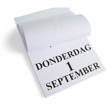 Grootletter dagscheurkalender - 2025