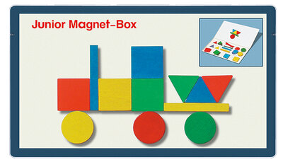 Magnetisch legspel  | 16 stukken - met voorbeeldenfiguren