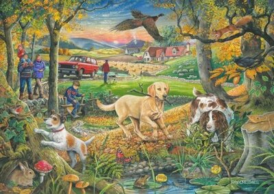 Puzzel - 500 XL stukjes - Pak me als je kan!