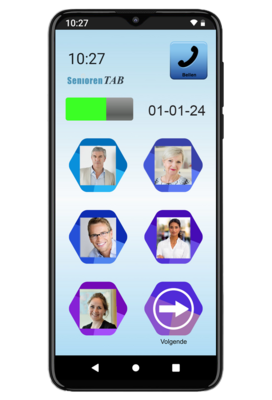 Seniorentelefoon - Easy Smartphone M - Eenvoudig en veilig